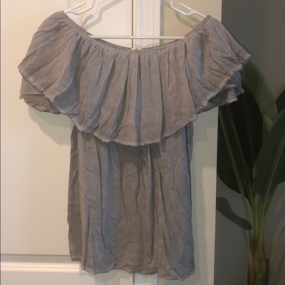 Off the shoulder top!